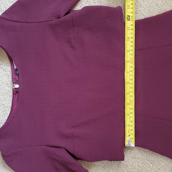 Maroon H&M dress - Picture 7 of 7